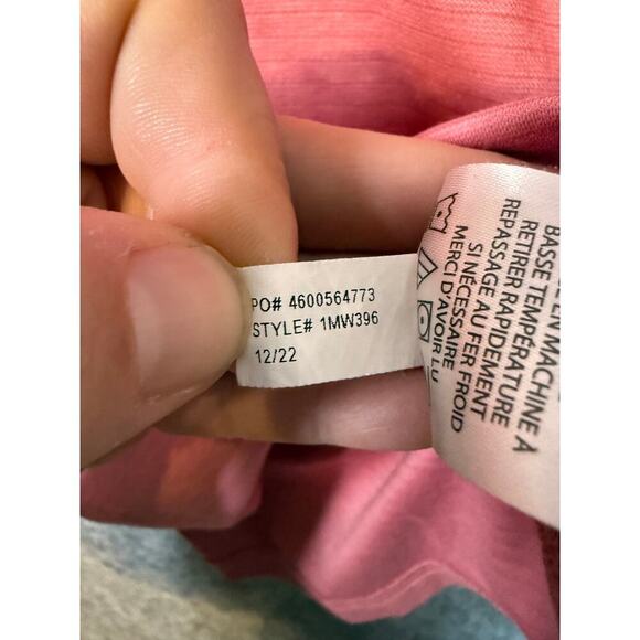 Travis Mathew Mens Pink Warmer Tide Scoop Polo Style 1MW396 - Small - Picture 7 of 9